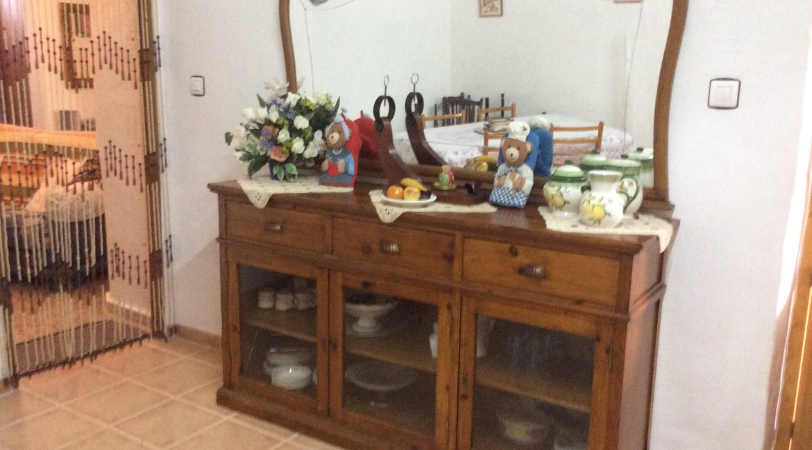 sideboard in flat kitchen